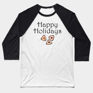 Happy Holidays Hamentaschen Baseball T-Shirt